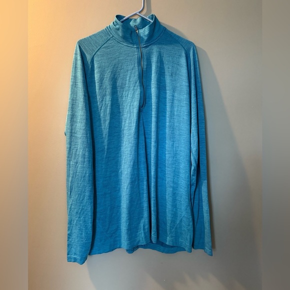 Lululemon Athletica Men's Sz XL Vent Tech 1/2 Zip Long Sleeve Top - Picture 1 of 6